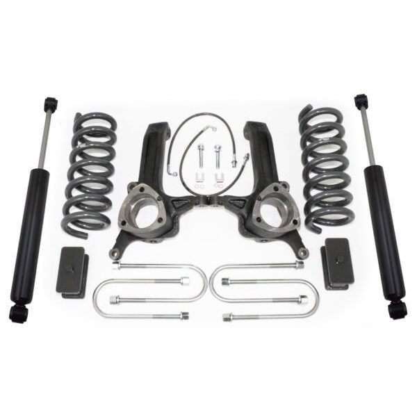 Maxtrac Suspension 03-08 DIESEL 4.125 AXLE 6IN LIFT KIT 2WD W-MAXTRAC SHOCKS K882262DL - main